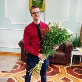 Букет 19 высоких ромашек (100см)
