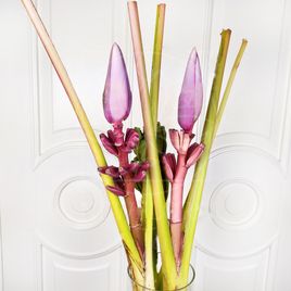 Цветок банана фиолетовый поштучно (Musa flower)