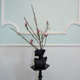 Магнолия срезанная ветка 70-90см (поштучно)