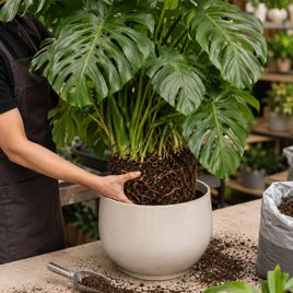 Пересадка вашего растения в Newflora (услуга)