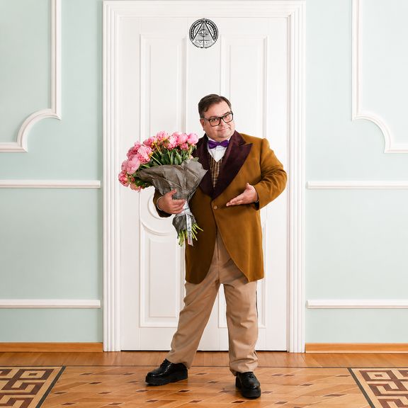 Букет 21 большой отборный розовый пион от Сергея Роста