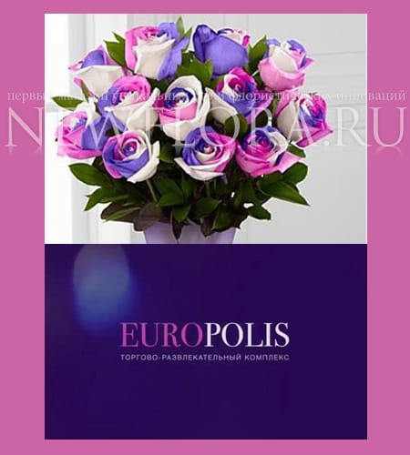 Производство роз уникальной расцветки (розы в цвет бренда)