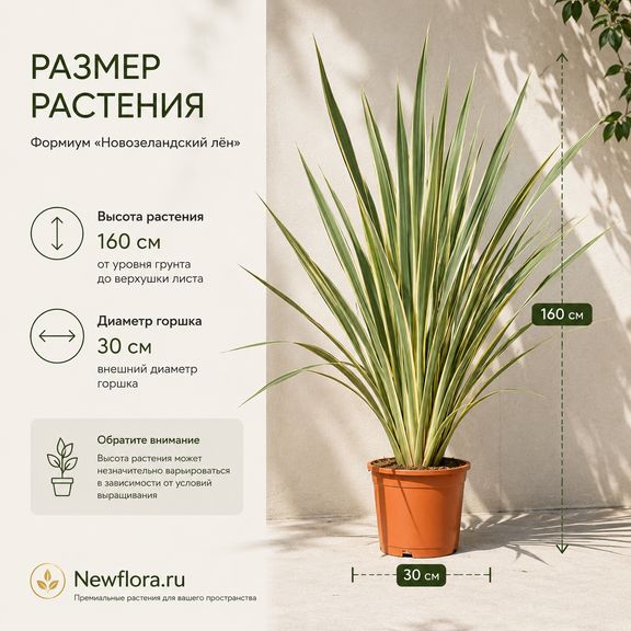 Формиум «Новозеландский лён» (высота 160 см)