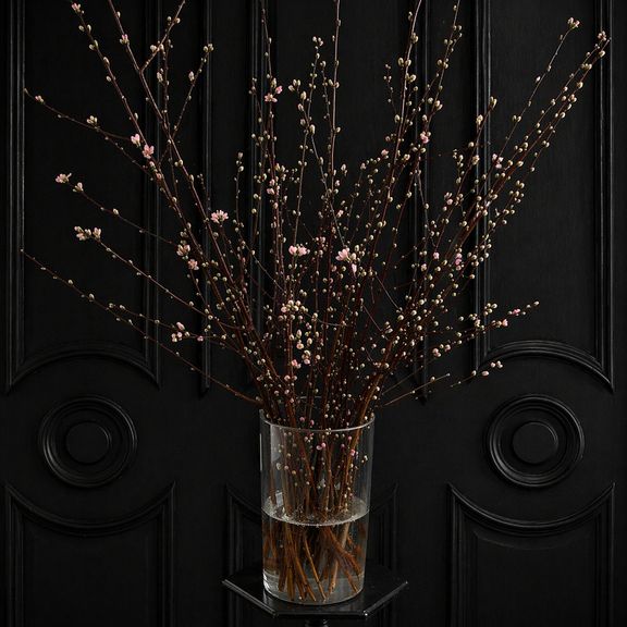 Ветки персика розовые 60-80см (поштучно)