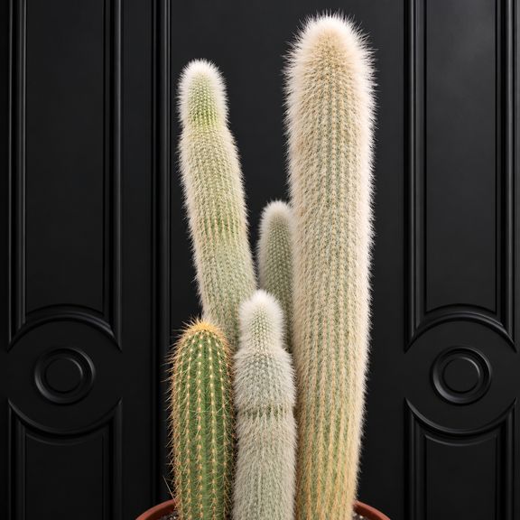 Клейстокактус Штрауса «Cleistocactus strausii» (высота 90-100 см)