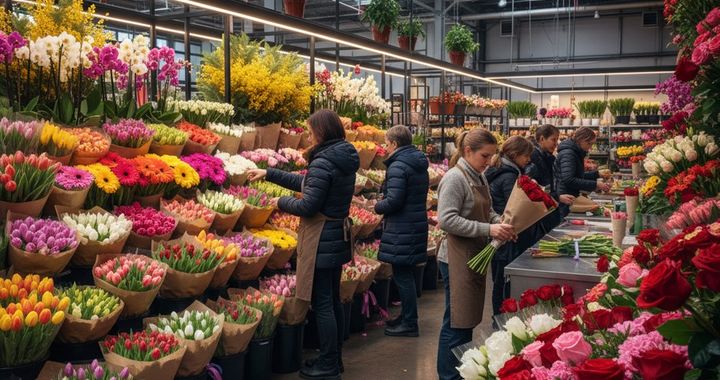 Почему дорожают цветы на 14 февраля и 8 марта?