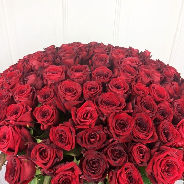Букет 101 красная роза 60-70см (Америка)